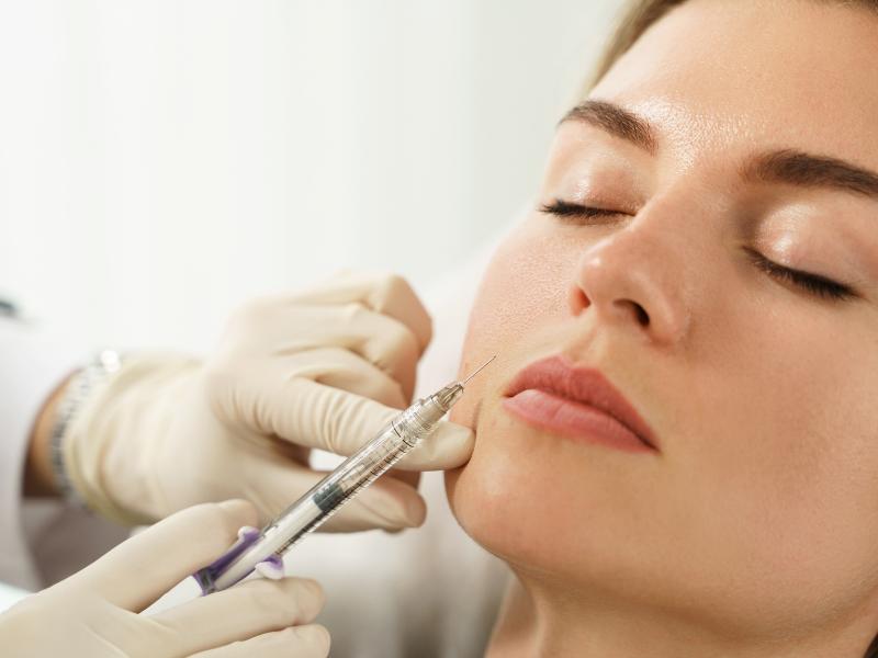 Dermal filler treatment at Aesthetics by Yari
