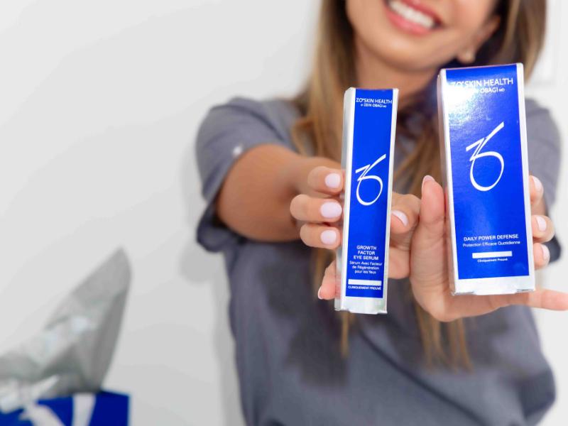 Medical grade skincare products at Aesthetics by Yari