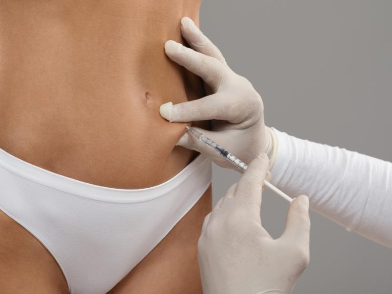 Fat dissolve injection treatment at Aesthetics by Yari